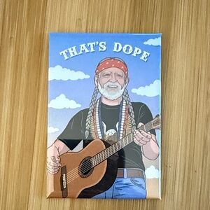 The Found Magnet with Guitar Design